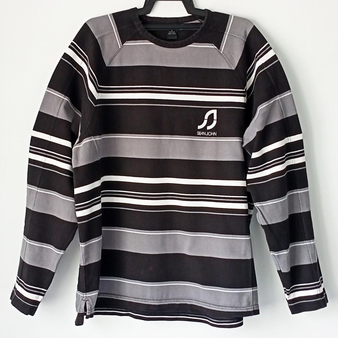 SEAN JOHN long sleeve Tshirt. XL Men s Fashion Tops Sets