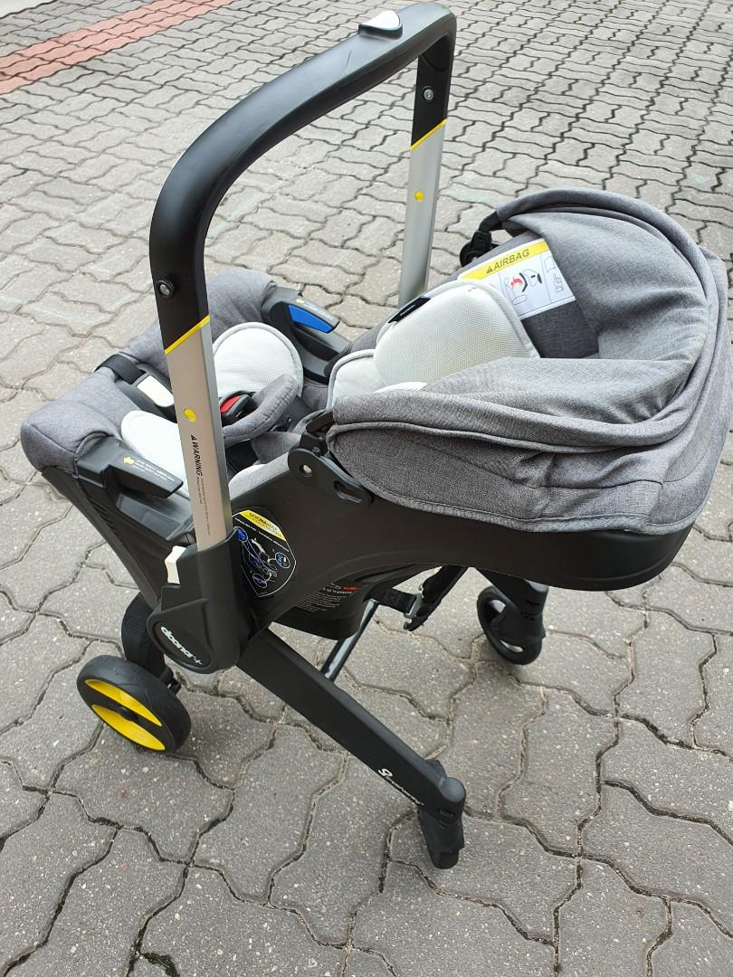 Seldom used ORIGINAL Doona Car Seat Stroller Storm Grey