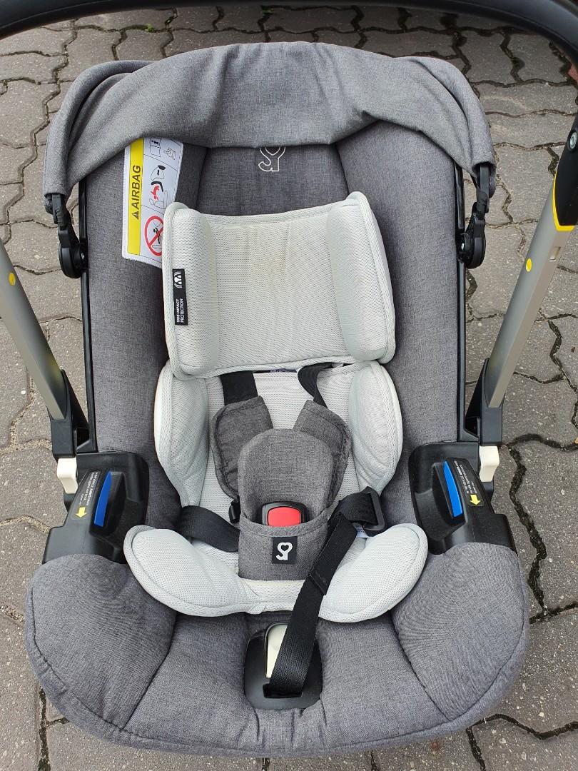 Seldomused ORIGINAL Doona Car Seat Stroller Storm Grey, Babies