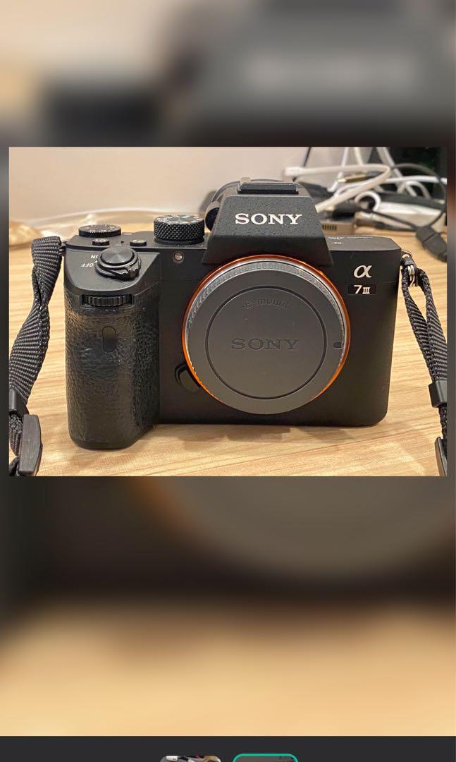 Sony a7iii mirrorless camera body only Alpha 7 III with 35mm full