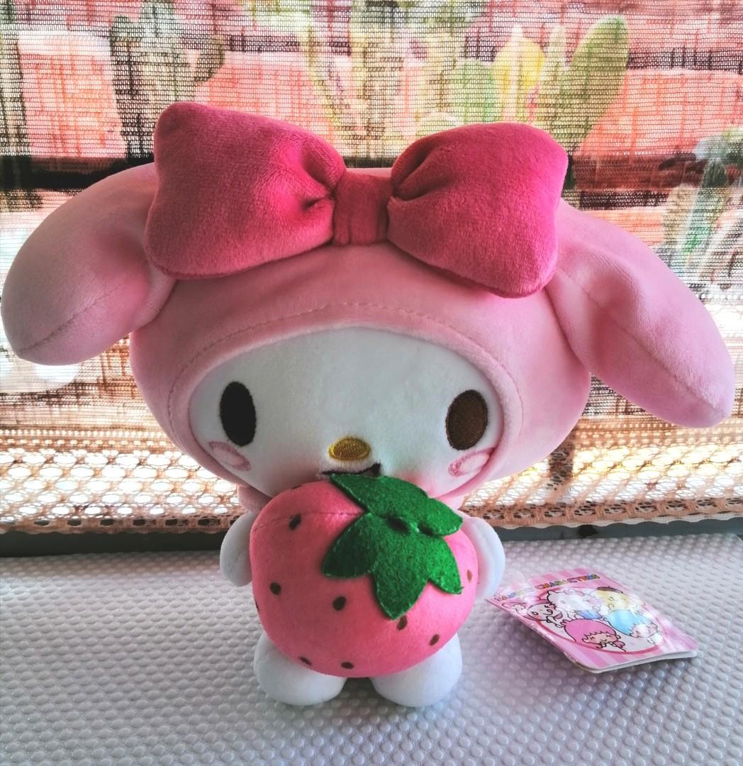 My melody sales strawberry plush