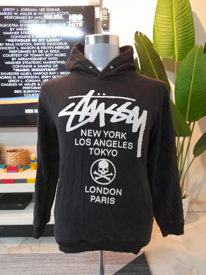 Stussy hoodie new hotsell york los angeles tokyo