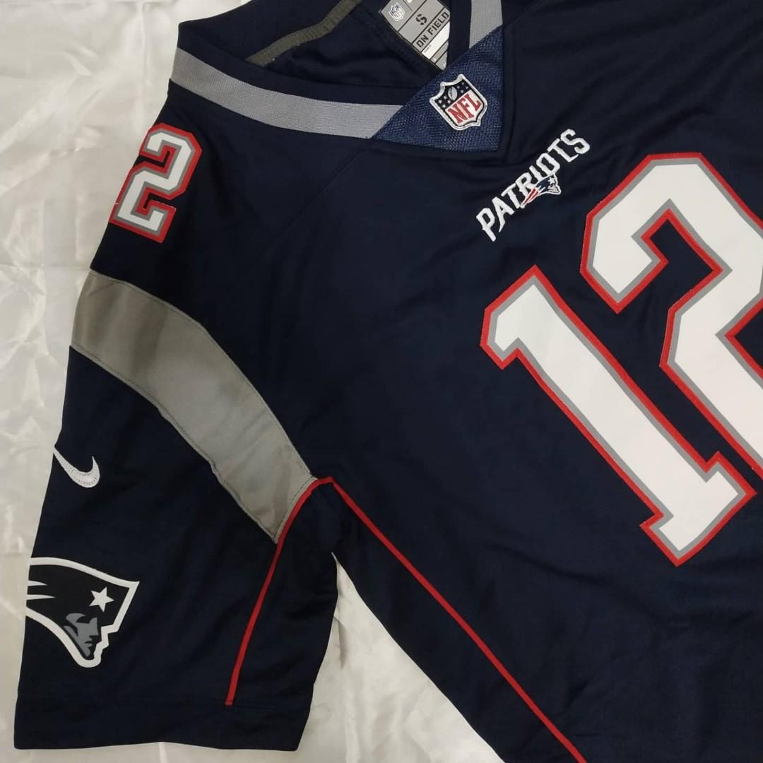 New England Patriots #12 Tom Brady Color Rush Limited Home Jersey - Navy