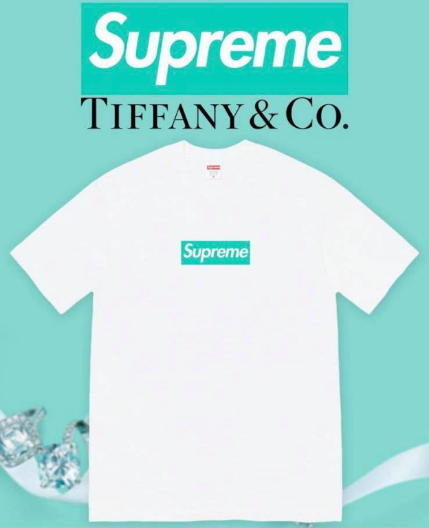 Supreme Tiffany & Co. Box Logo Tee Sサイズ