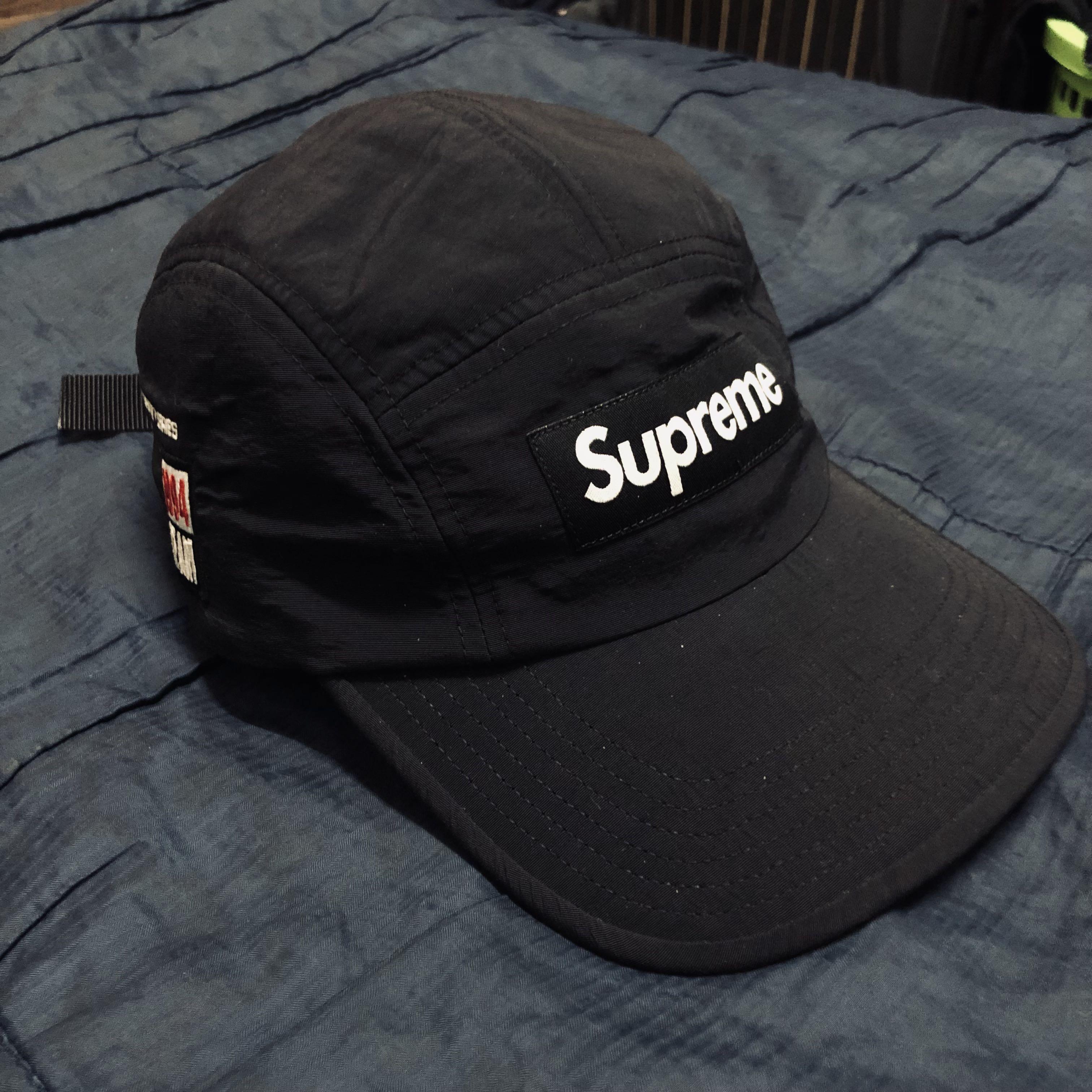 【送料込】supreme Trail Camp Cap black