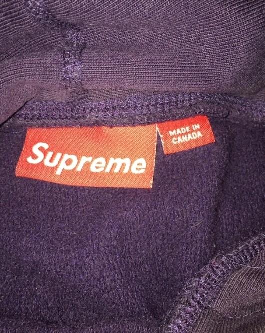 Supreme vintage purple on purple bogo box
