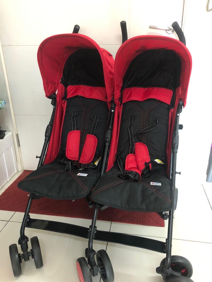 sweet cherry twin stroller