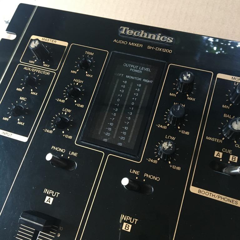 Technics SHDX1200 DJ Mixer, Audio, Other Audio Equipment on Carousell