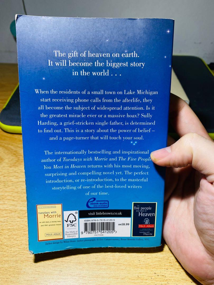 The First Phone Call from Heaven by Mitch Albom, Hobbies & Toys, Books ...