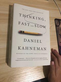 Thinking Fast and Slow by Daniel Kahneman