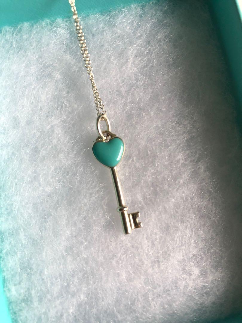 Best Tiffany Keys Beaded Heart Key Pendant Sterling Silver For