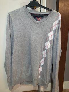 Tommy Hilfiger argyle sweatshirt