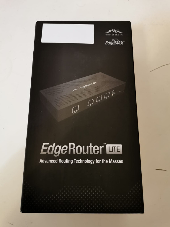 Ubiquiti EdgeMAX EdgeRouter Lite 3-Port Router (ERLite-3), Computers ...