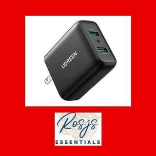 UGREEN Dual Quick Charge USB 3.0 Wall Charger