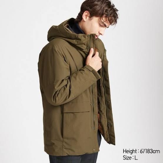 Uniqlo mens clearance parka jacket