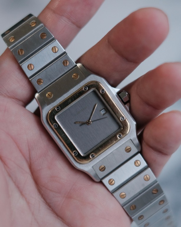 Cartier on sale santos 1980