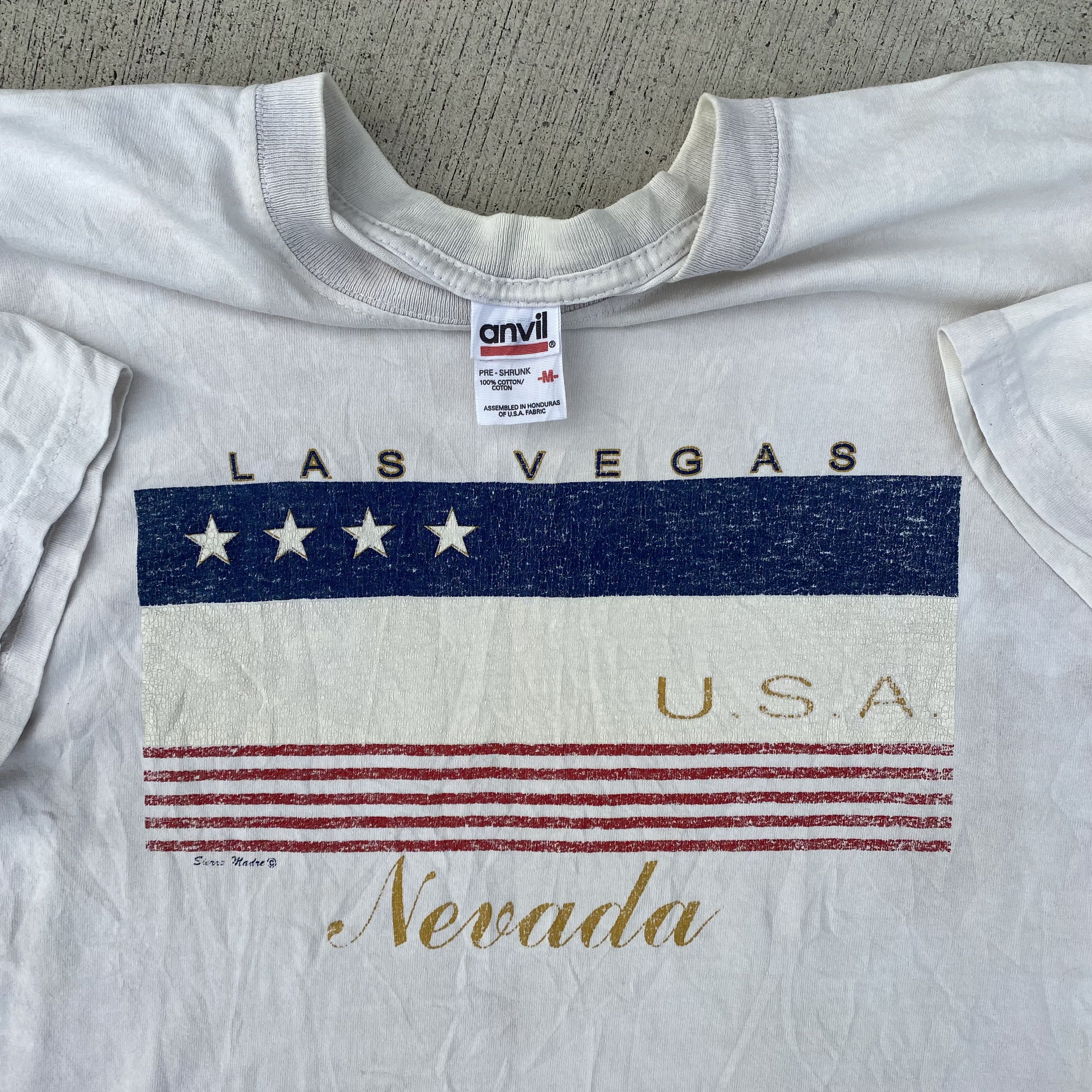Nevada Short Sleeve T-Shirt Cotton Usa Wanted main image 0