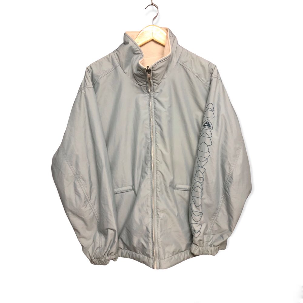 Vintage nike acg techwear reversible fleece jacket