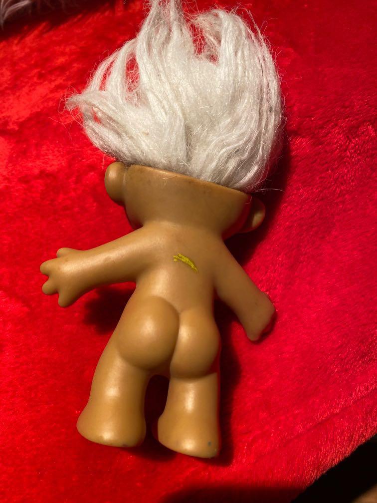Troll with white hair hotsell