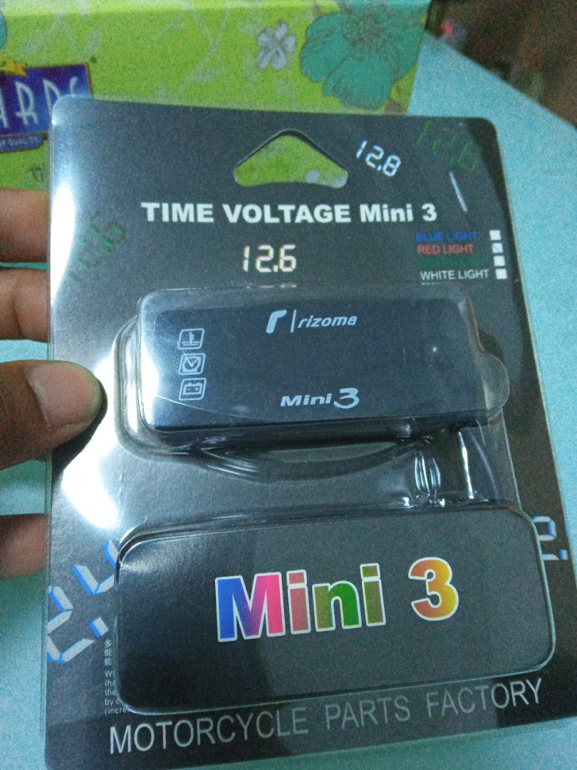 Voltmeter 3 in 1, Motorcycles, Motorcycle Accessories on Carousell