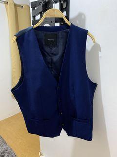 Wharton Blue Formal Vest