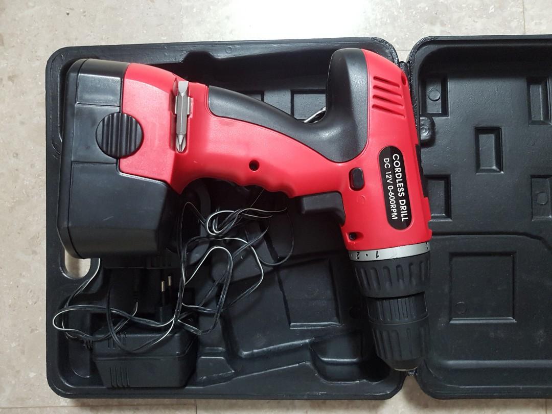 Wolf cordless drill Furniture Home Living Home Improvement
