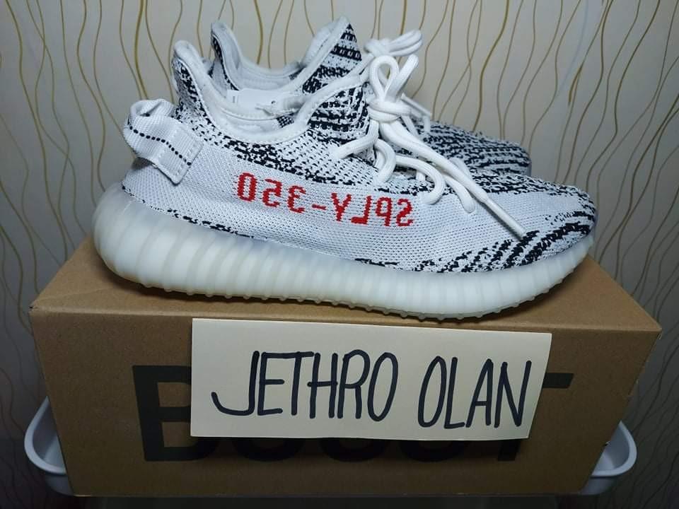 Yeezy boost 350 v2 zebra size 7.5 Clearance
