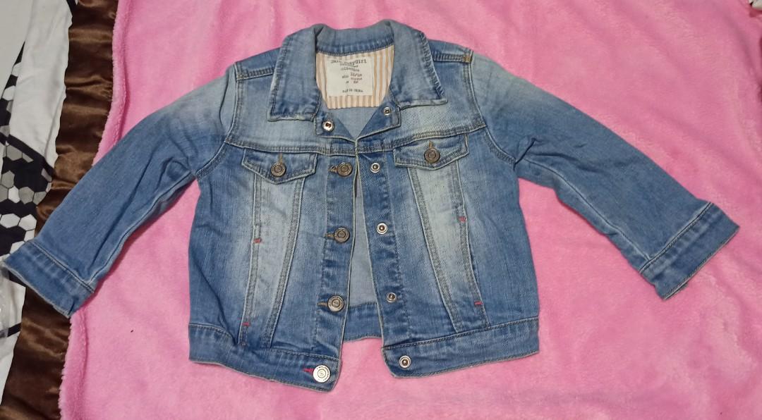 Zara baby girl denim jacket 2025