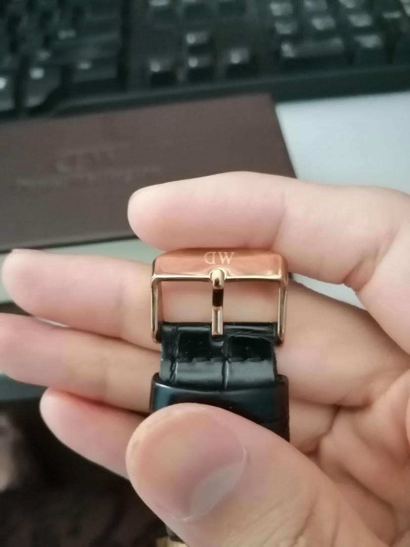 100 original Daniel Wellington premium model rose gold with black