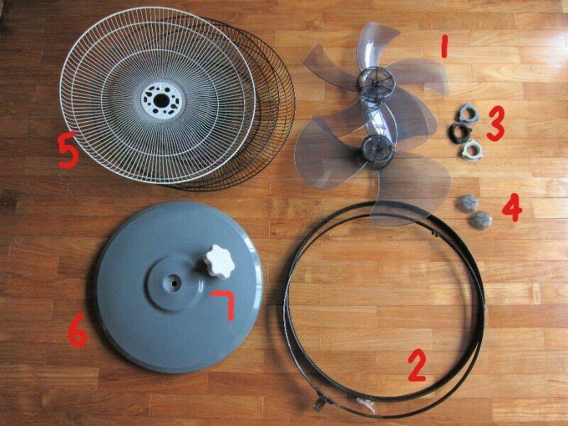 Table Fan Spare Parts