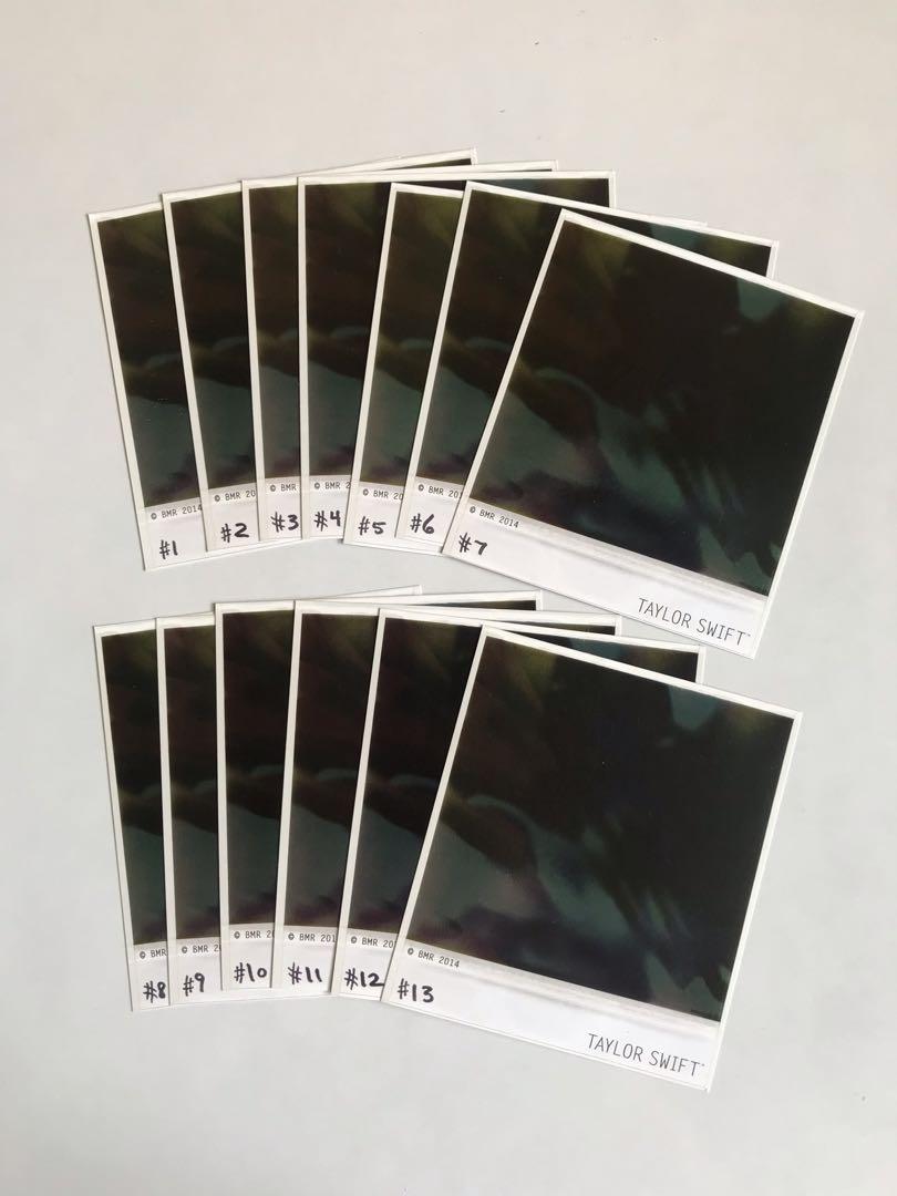 1989 polaroids set #1 - Taylor Swift (Category: Cameras) located in Silang. Submitted by yourtswiftneeds (Listing ID 1124938496, Image 2). Description: ❌❌there are visible signs of usage ☑️☑️polaroids are in like new condition except for the yellow pocket sleeve with crease Please see photos before submitting offers 🙂 Polaroids only - 1,000 (final price) Shipped via GoGoXpress Gcash, BPI or COD .