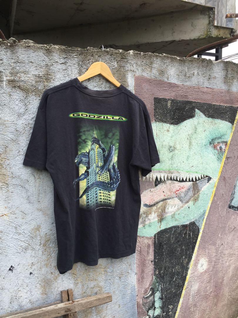 Vintage 1998 Godzilla Movie promo tee 