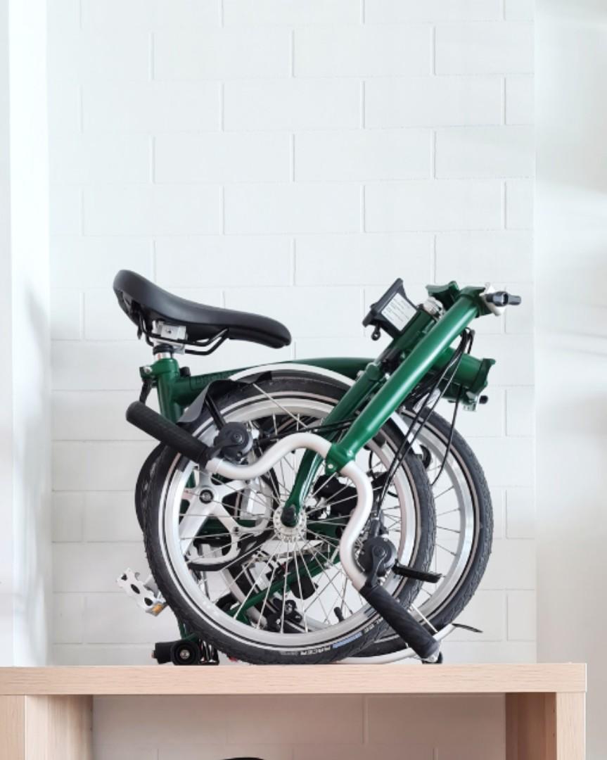 Brompton racing green 2021 hot sale