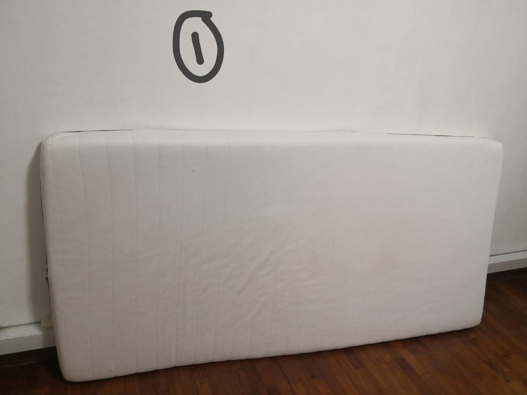 4 Ikea and spring mattresses for 30, Furniture & Home Living