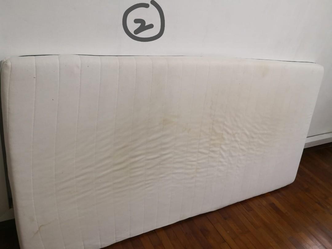 4 Ikea and spring mattresses for 30, Furniture & Home Living