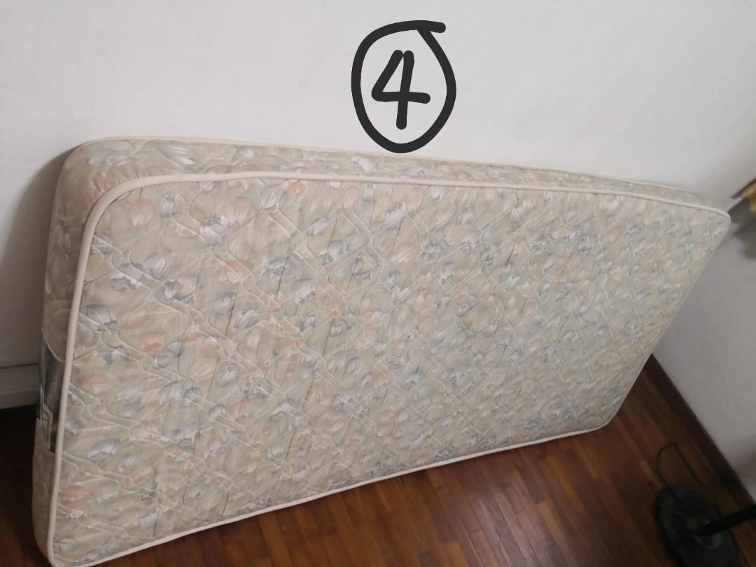 4 Ikea and spring mattresses for 30, Furniture & Home Living