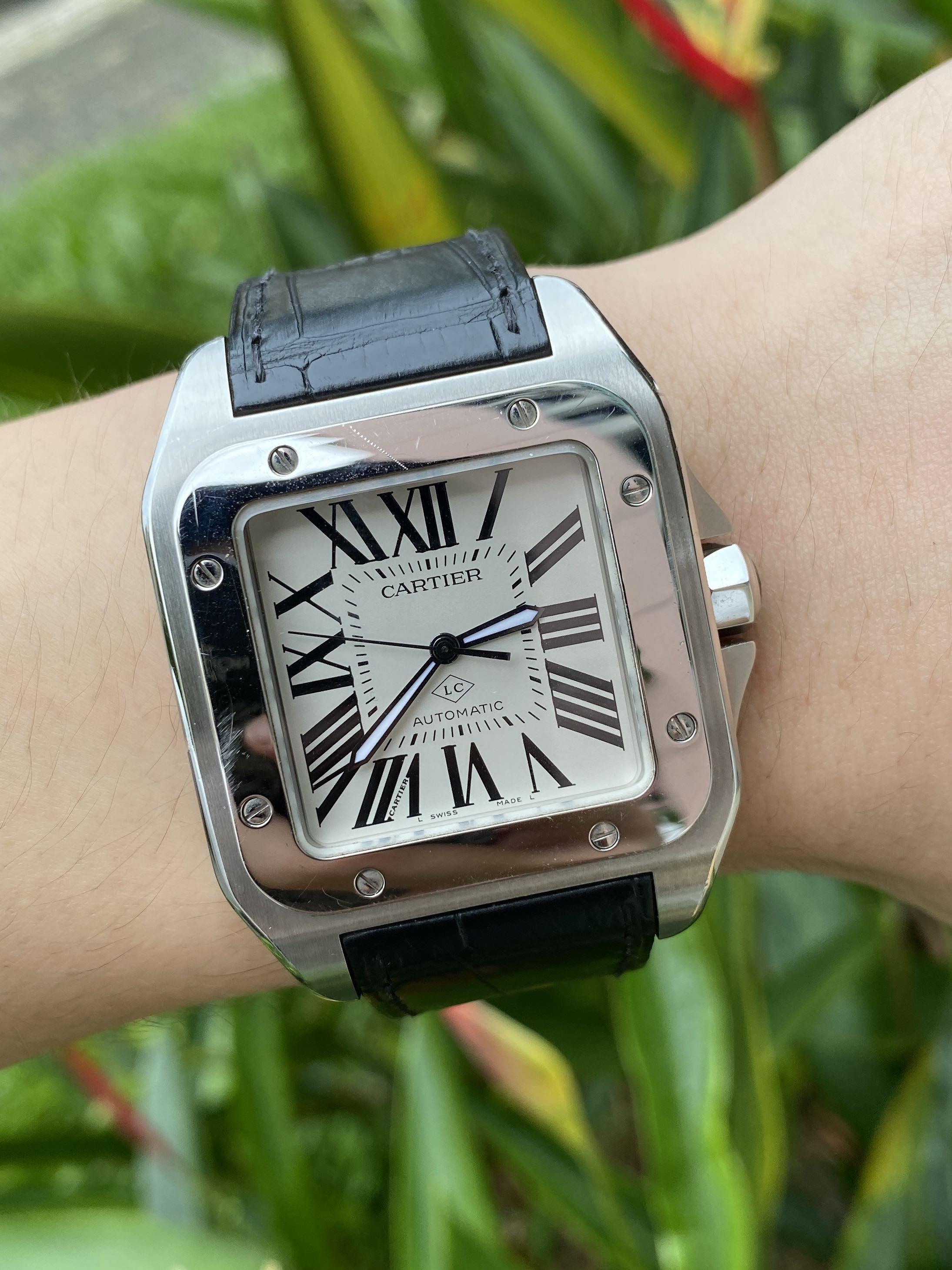SOLD Cartier Santos 100 XL