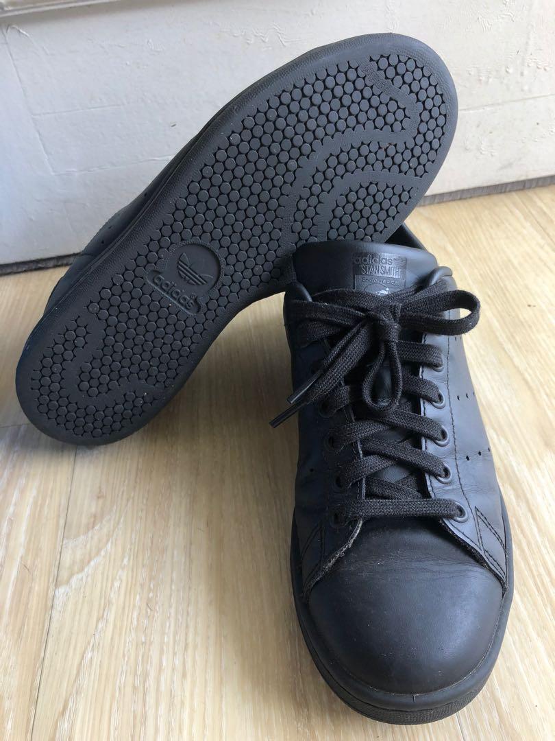 2024 Adidas Original Stan Smith Triple Black trainers Men s Fashion Footwear Casual shoes on Carousell