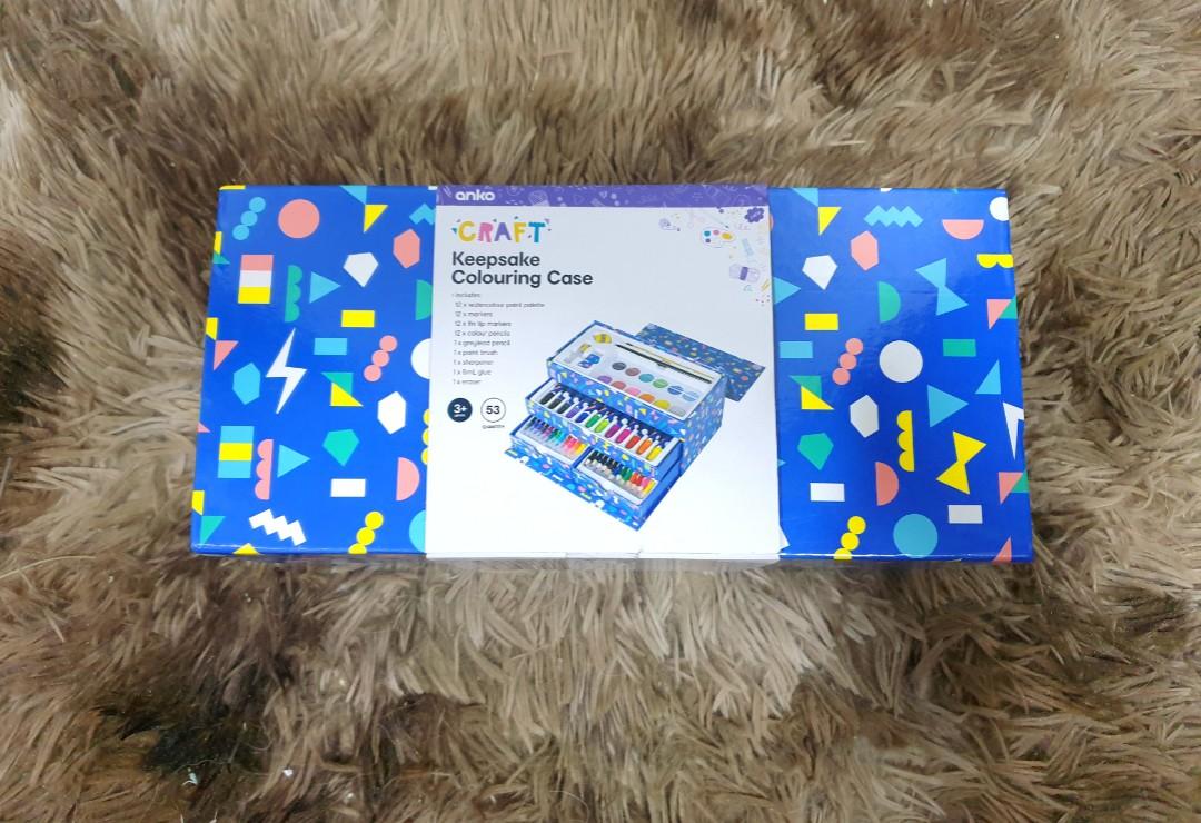 Anko Crafts Keepsake colouring case, Hobbies & Toys, Toys & Games on