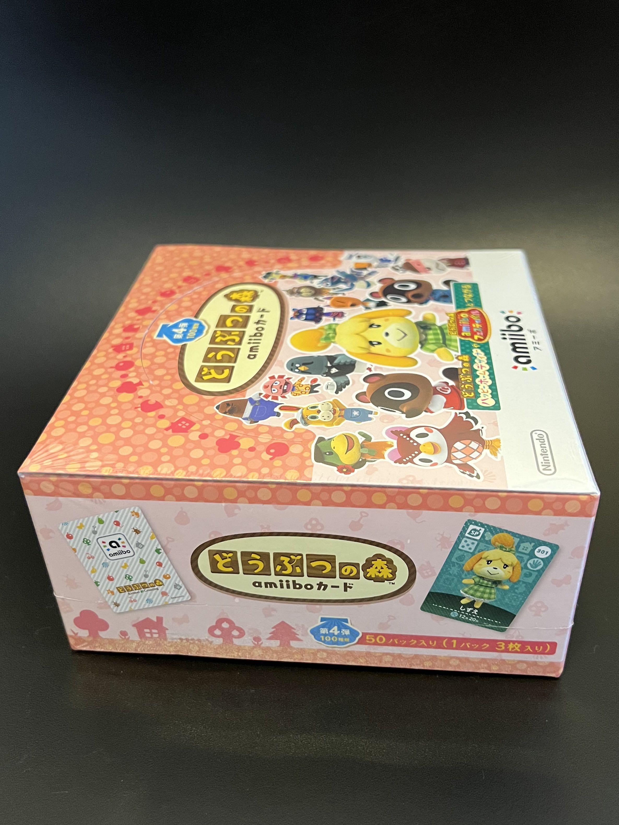 animal crossing amiibo card booster box Nintendo Amiibo Cards Series 5 - Animal Crossing Japan