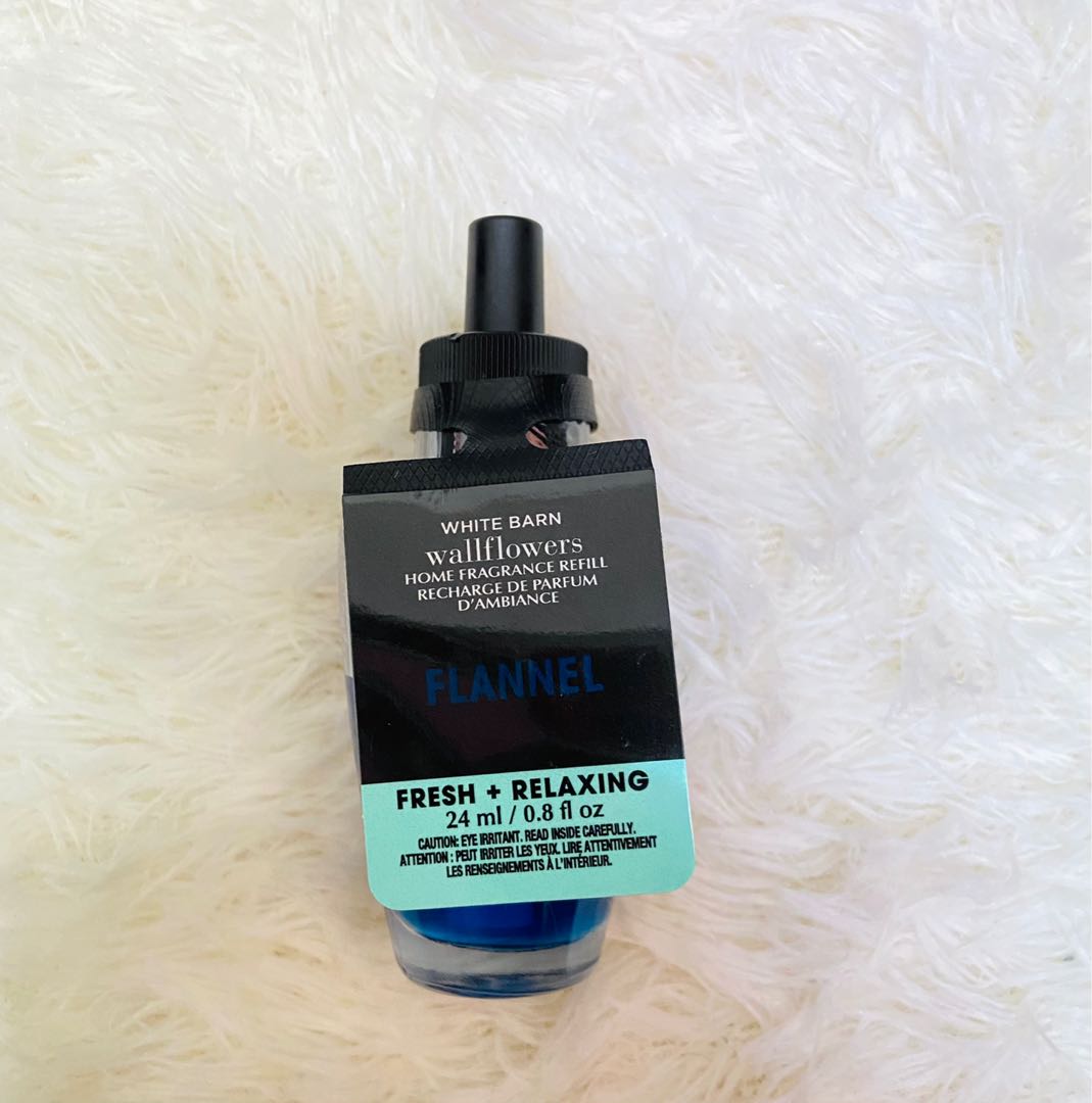 BATH AND BODY WORKS FLANNEL WALLFLOWERS BULB, Beauty & Personal Care, Fragrance & Deodorants on