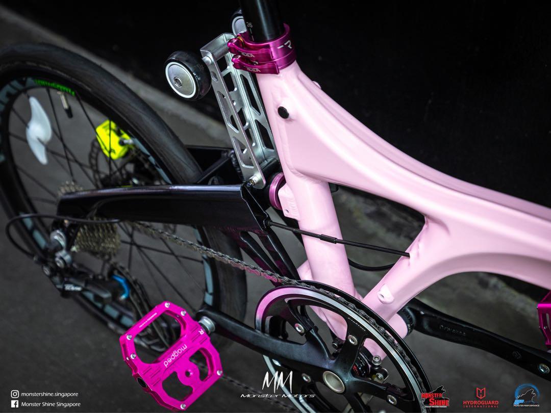 Bicycle Respray Service Paint Job Bike Frame Spray Painting