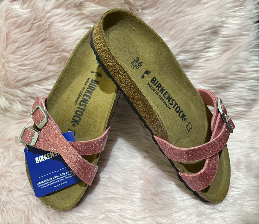 Birkenstock Almere Sparkle Old Rose Women s Fashion Footwear