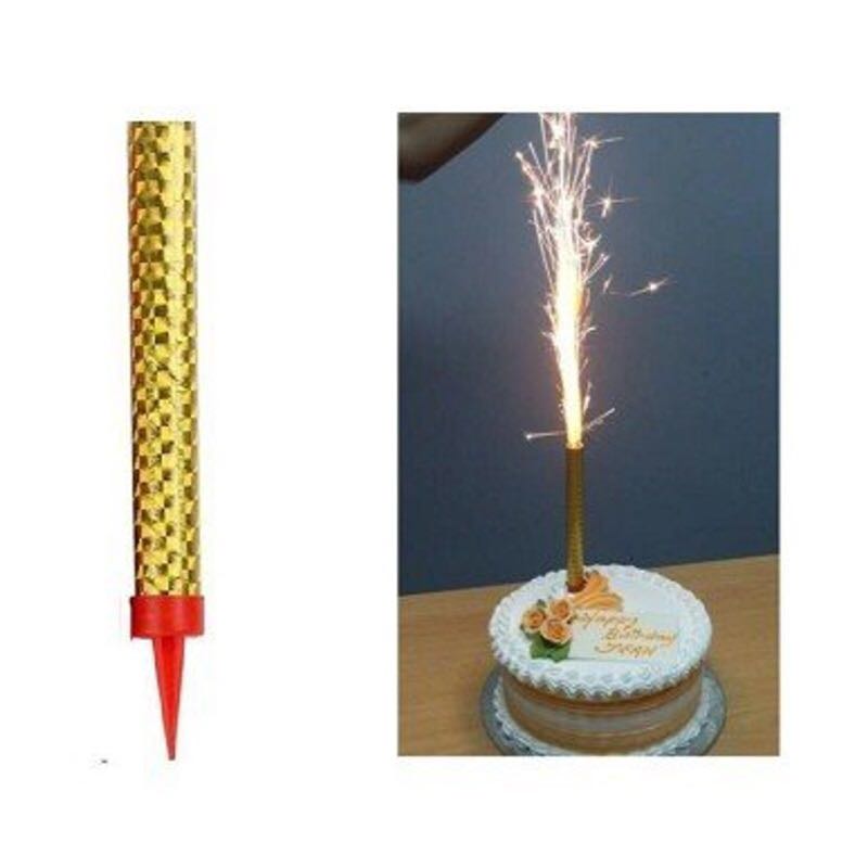 Birthday candle firework, Hobbies & Toys, Stationery & Craft, Handmade
