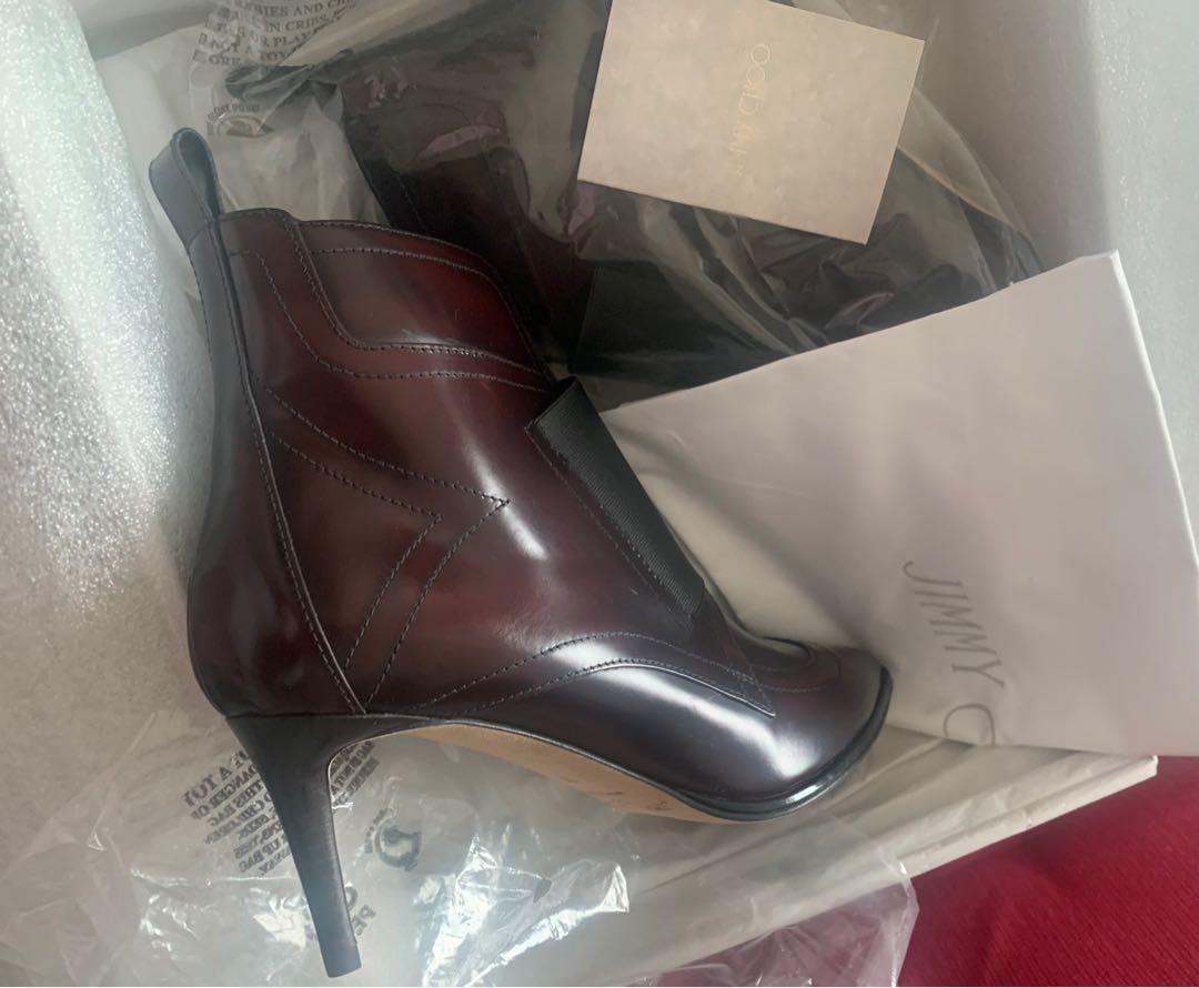 Jimmy Choo Mazzy 65 boots with heels Women s Fashion Footwear