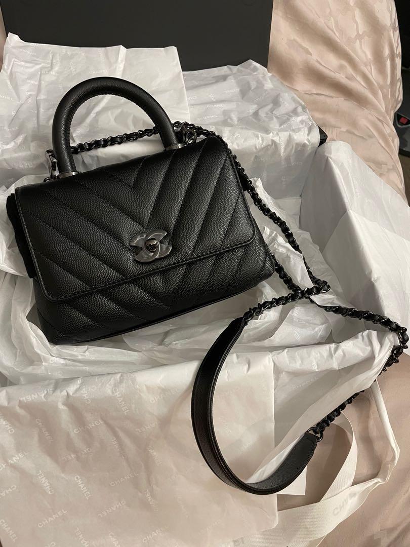 Chanel coco best sale so black