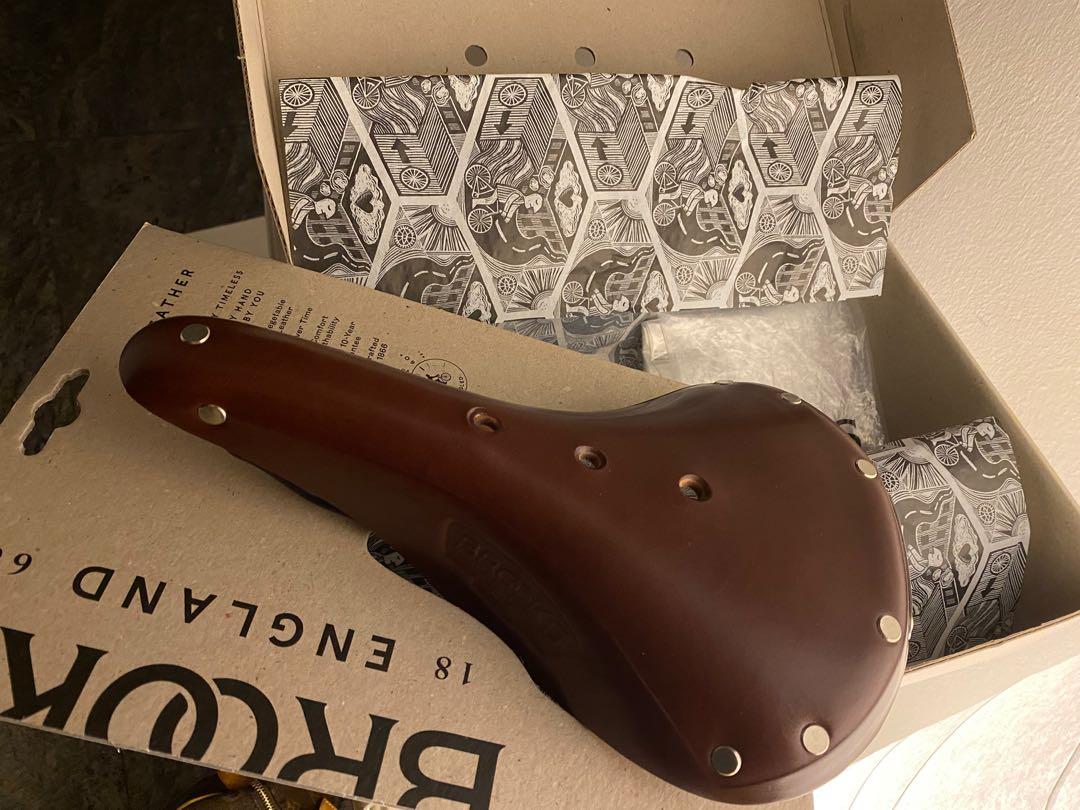 BROOKS SADDLE B17 Vintage brown, Sports Equipment, Bicycles & Parts