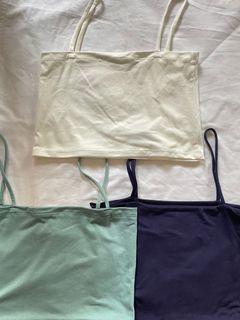 Bundle strappy tops