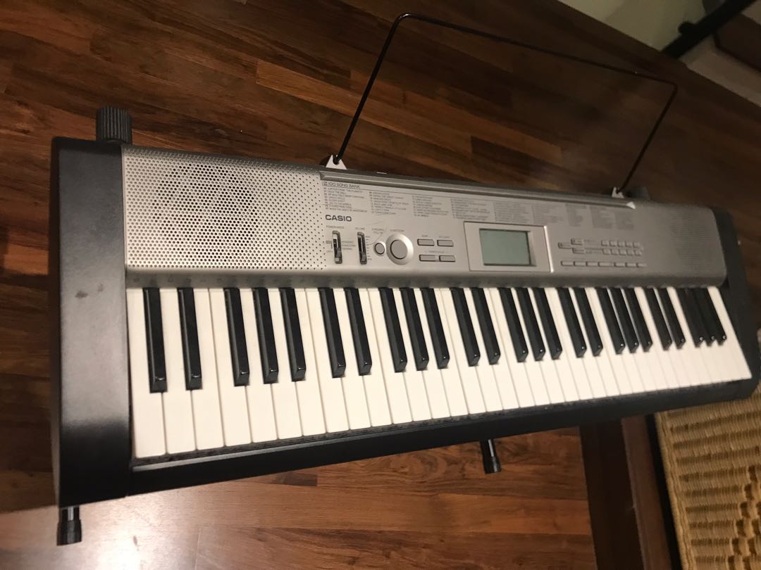 Casio Keyboard LK125 Hobbies Toys Music Media Musical
