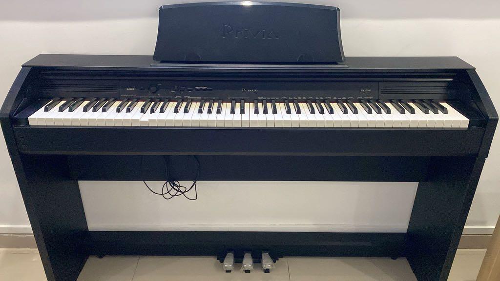 Casio Privia PX-760, Hobbies & Toys, Music & Media, Musical Instruments ...